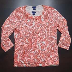 Doncaster Paisley Cardigan Set Size Medium